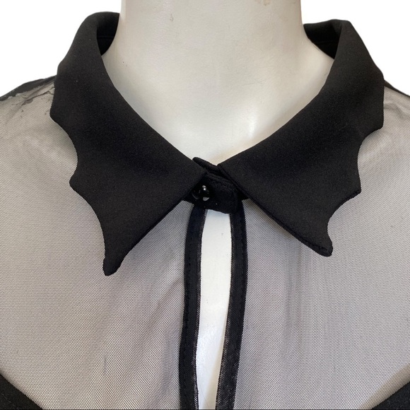 Edgy Gothic Witch Dress Size XXXXL (Fits a 1X) - Picture 3 of 8